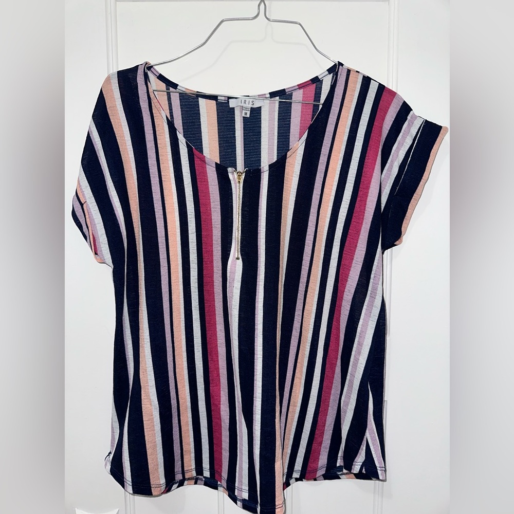Iris, medium, striped